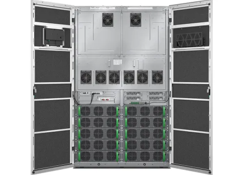 According to Schneider Electric, its uninterruptible power supply is the most compact of its kind, saving 52 per cent more space than the industry average