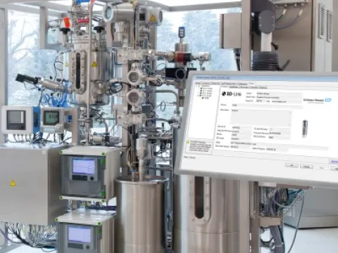 Endress+Hauser offers a wide range of process instrumentation with IO-Link technology for digital communication