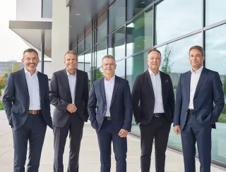 The new Vetter management team from January 1, 2025: Titus Ottinger, Thomas Otto, Henryk Badack, Peter Sölkner, Carsten Press