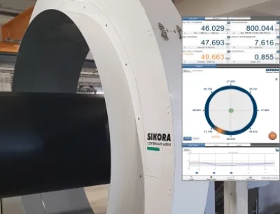 The Centerwave 6000 for online pipe dimension measurement in extrusion lines will be presented at Chinaplas